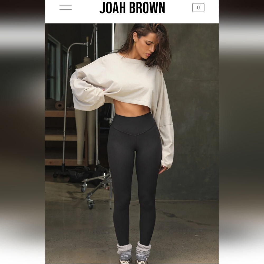 Joah Brown Second Skin Legging-Blue S/M